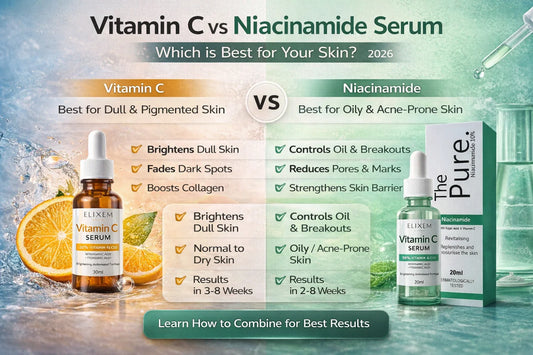 Vitamin C vs Niacinamide – Which Serum Is Best for Your Skin in Pakistan 2026